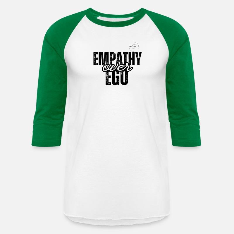 Empathy Over Ego – Minimalist White Script