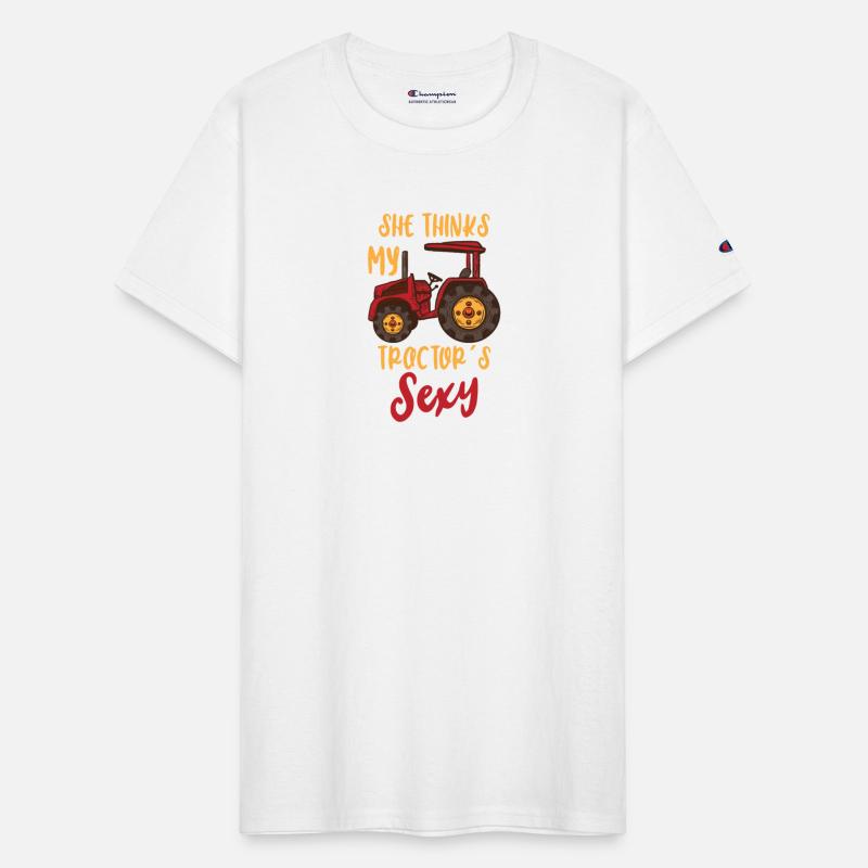 Funny Farmer Funny Farming Tractor Country Life