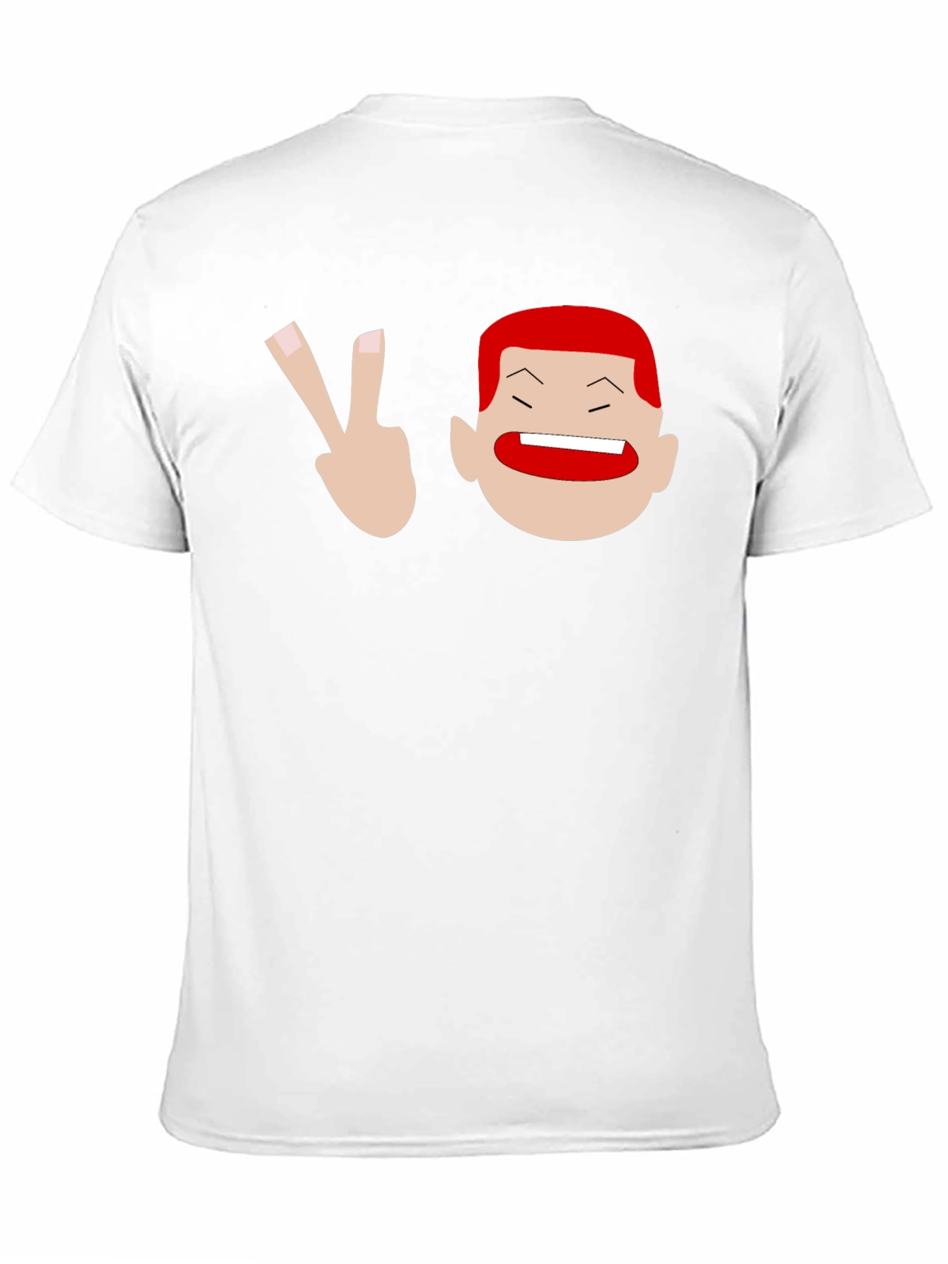 Funny Cartoon Graphic Black T-Shirt