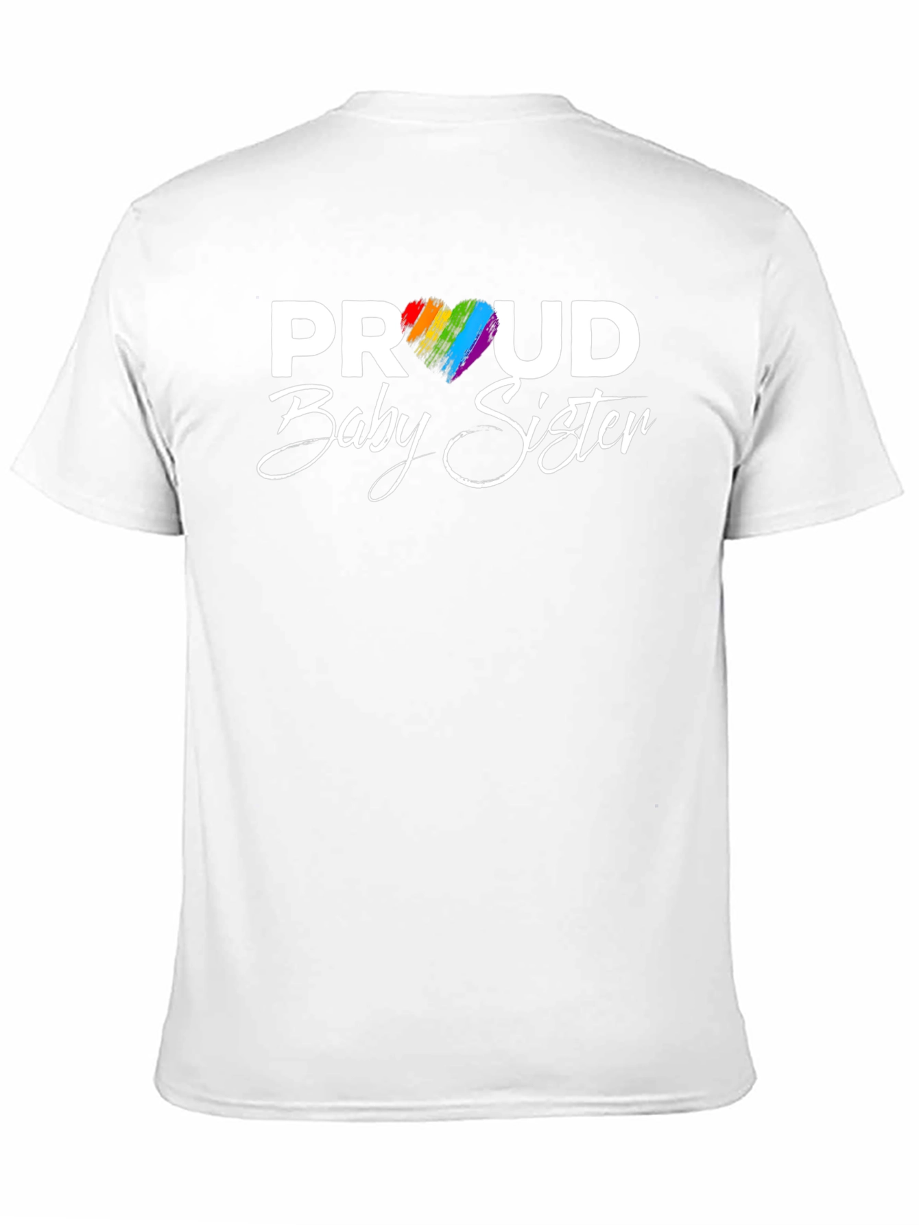 Proud Baby Sister LGBTQ+ T-Shirt