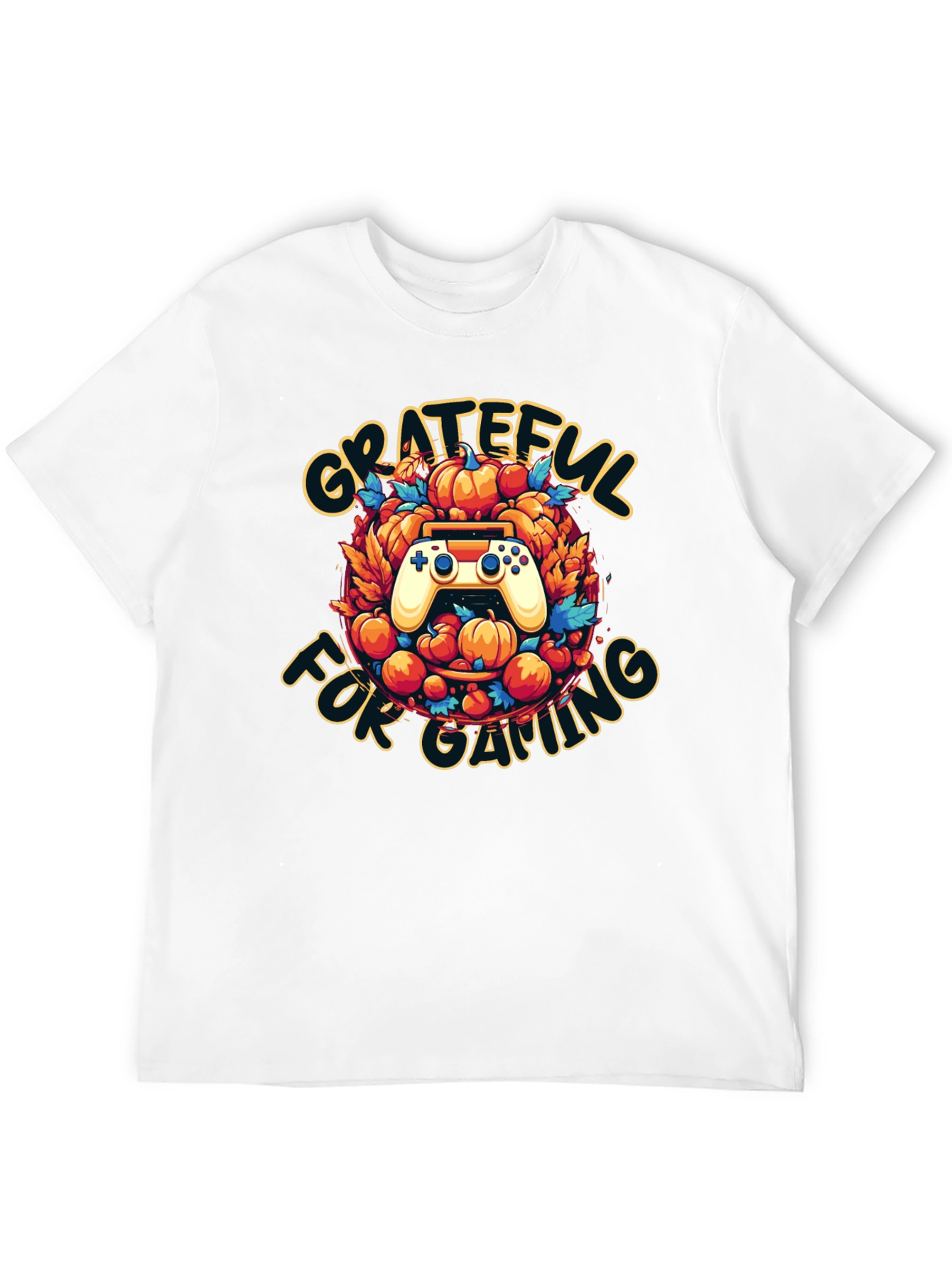 Grateful for Gaming T-Shirt - Gamer Thanksgiving Tee