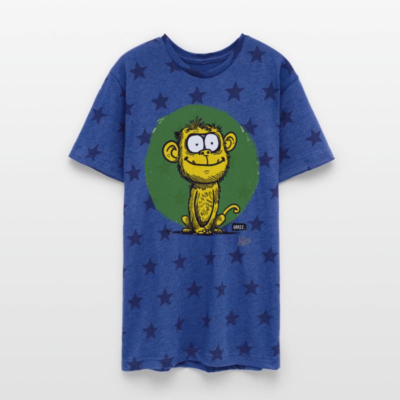 Goofy Yellow Monkey – GRZZ. Cartoon Style