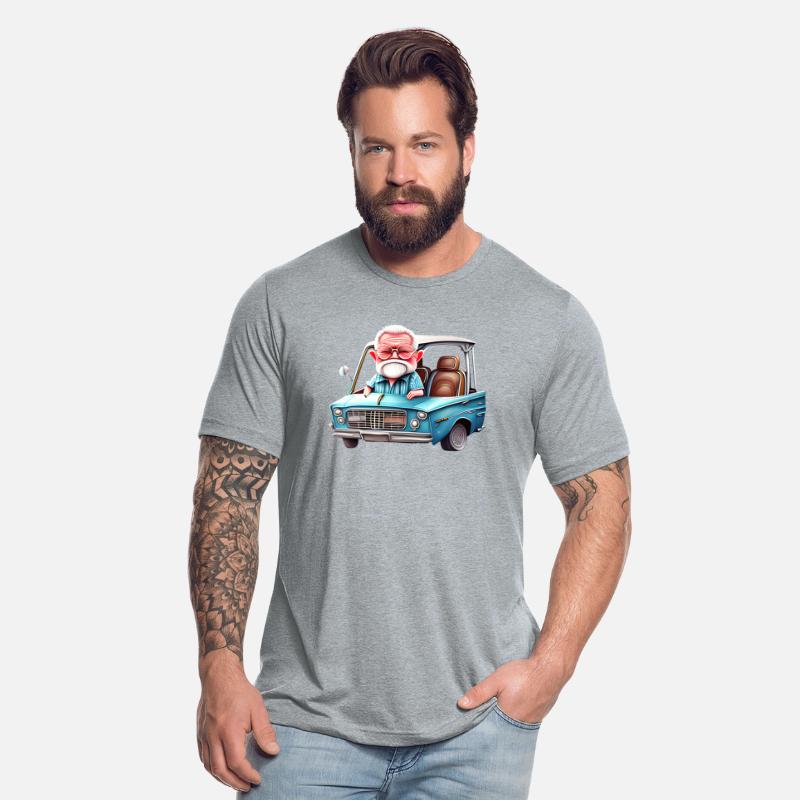 Grandpa Waiting In The Car