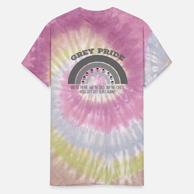 Grey Pride We're Here, We're Old, We're Tired.