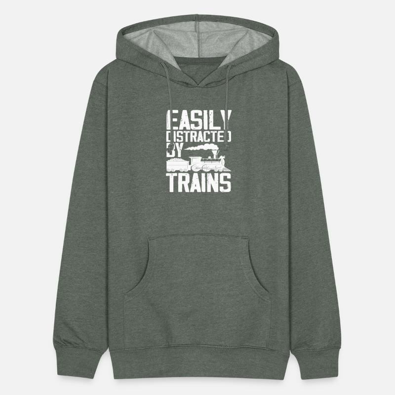 Hobby Railroader Boy Man Train Trains