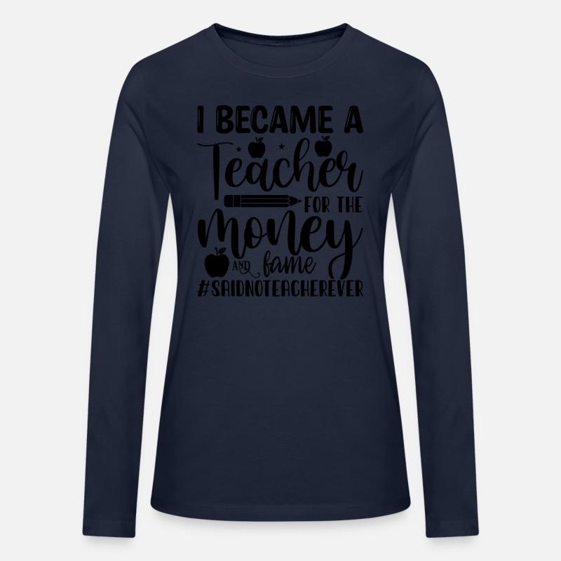 I Became a Teacher for the Money and Fame