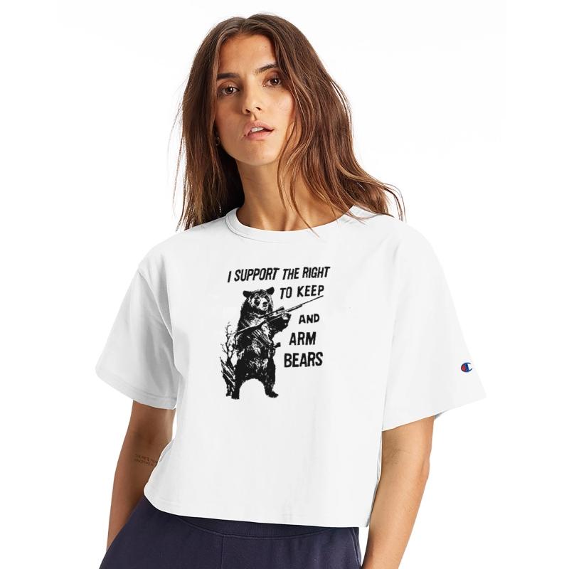 I Support The Right To Arm Bears T Shirt Funny