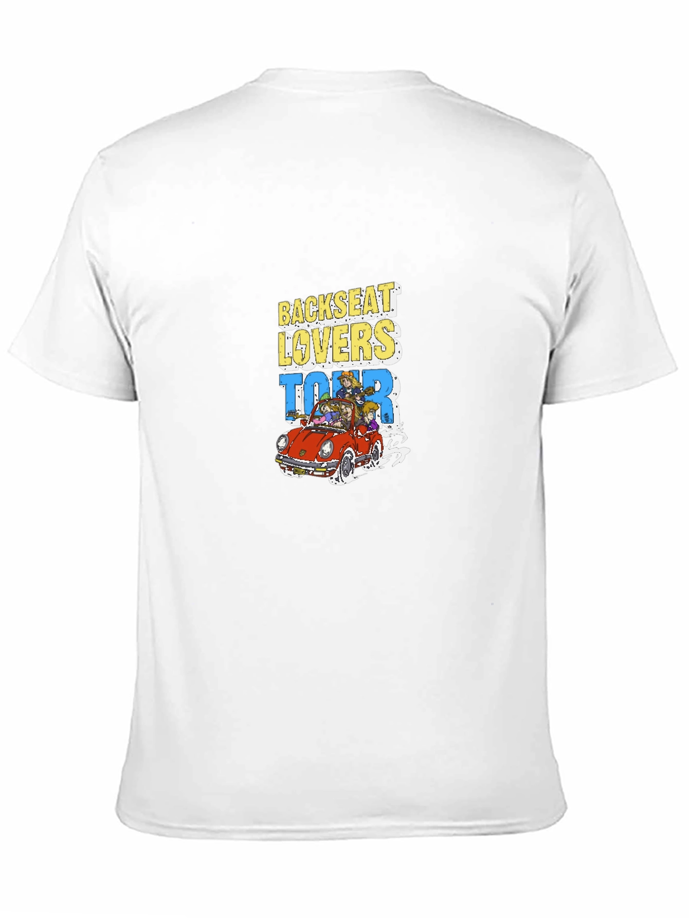Backseat Lovers Tour T-Shirt Black