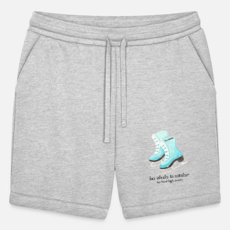 Ice skate in Winter Yardside font logo white