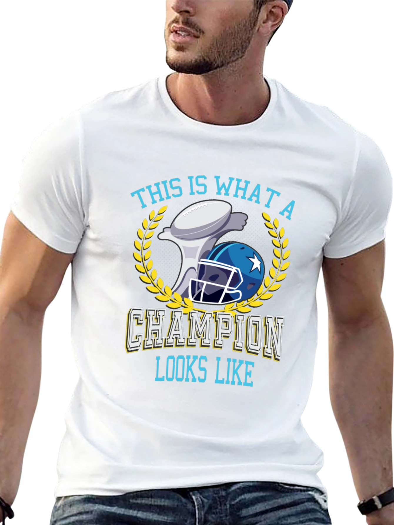 Champion Looks Like T-Shirt - Football Trophy Tee