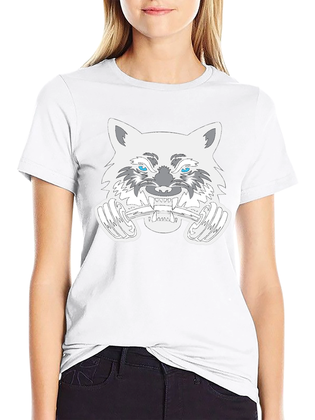 Raccoon Gym T-Shirt: Beast Mode Activated