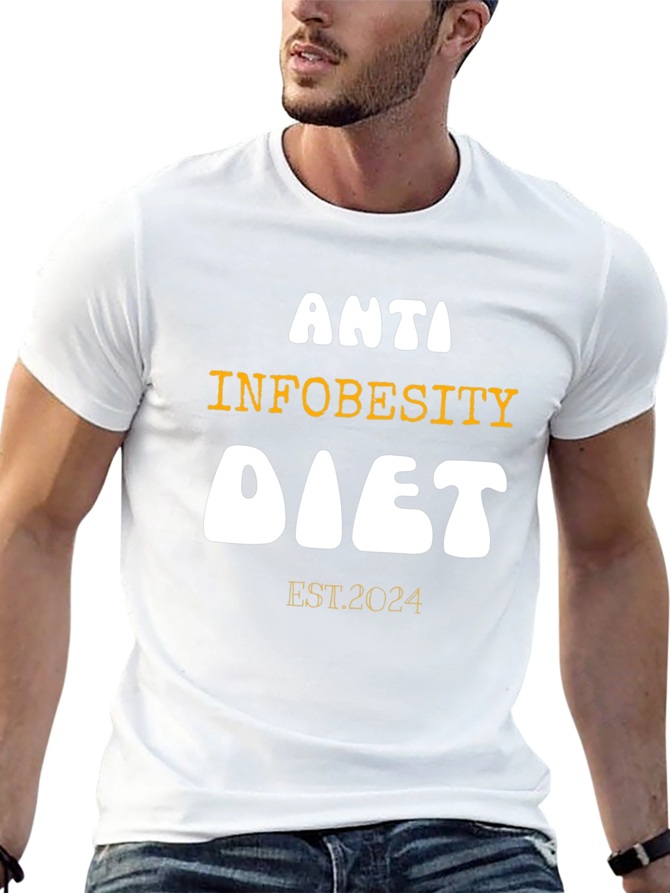 Anti-Infobesity Diet T-Shirt Est. 2024