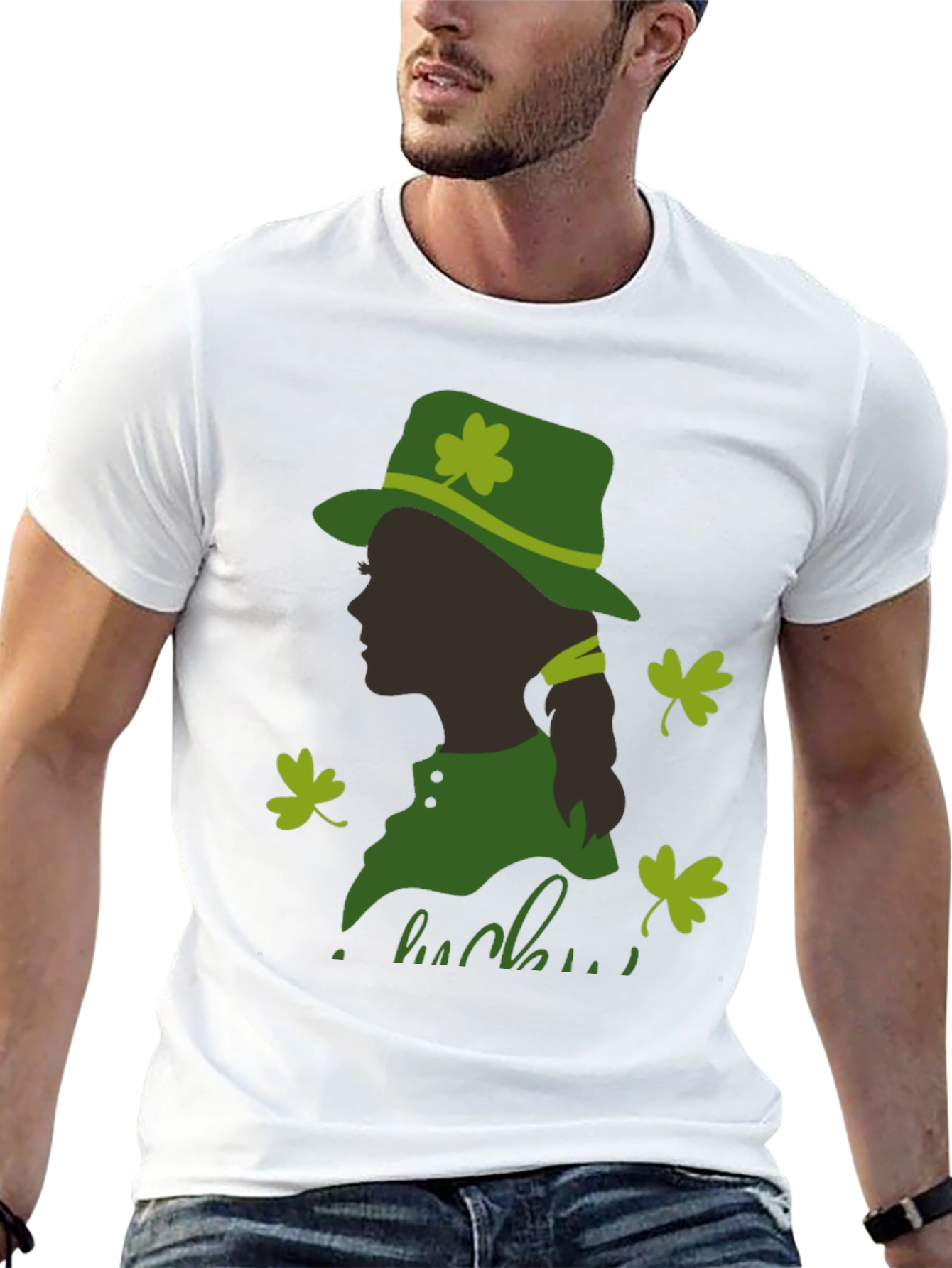 Lucky St. Patricks Day Graphic Tee