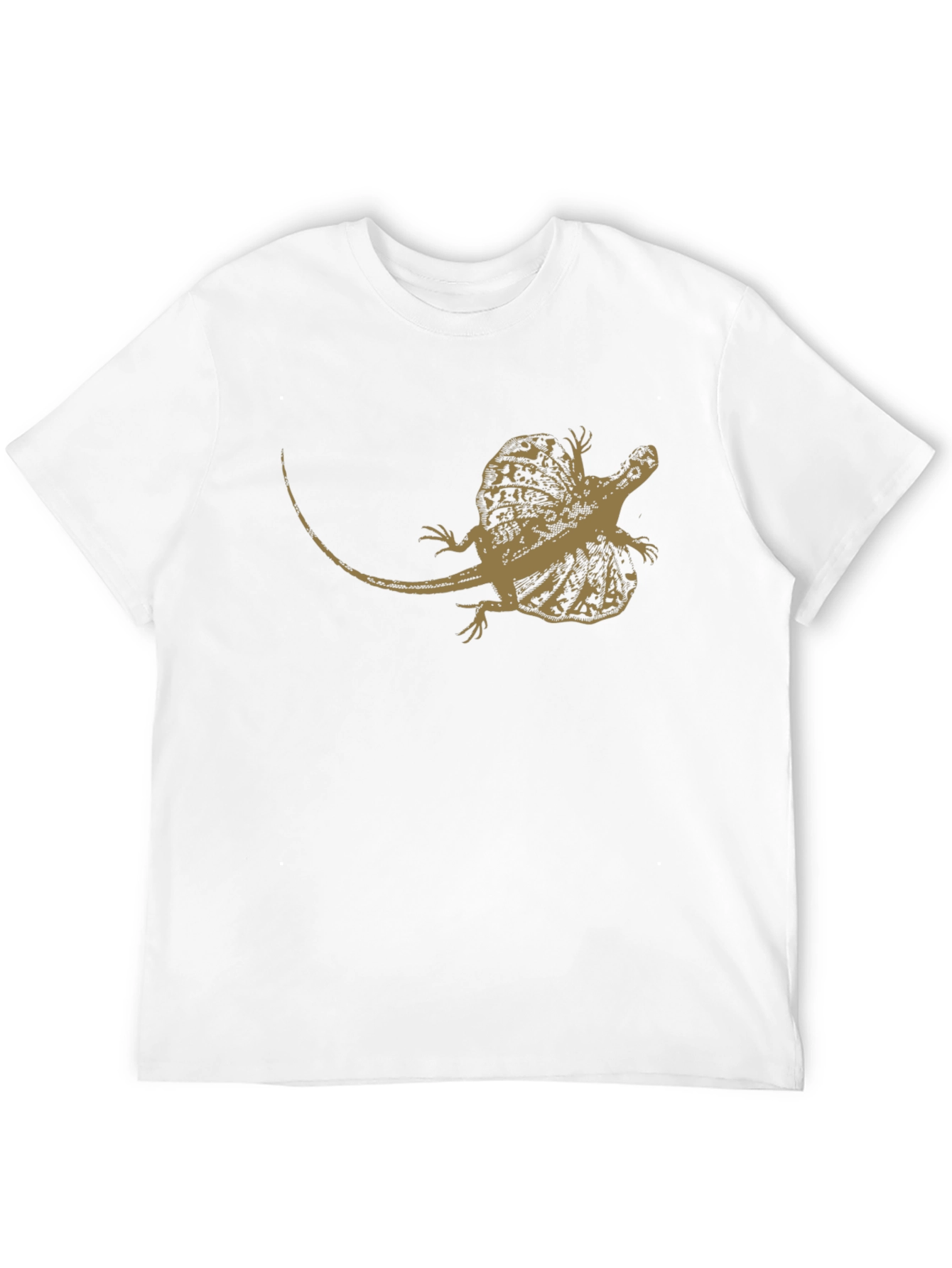 Frilled Lizard Graphic Tee - Cool Reptile T-Shirt