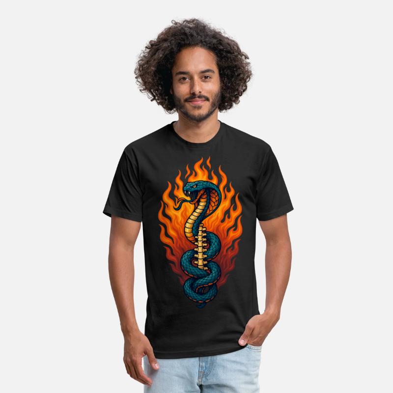 Kundalini Rising Serpent T-Shirt – Spiritual Snake