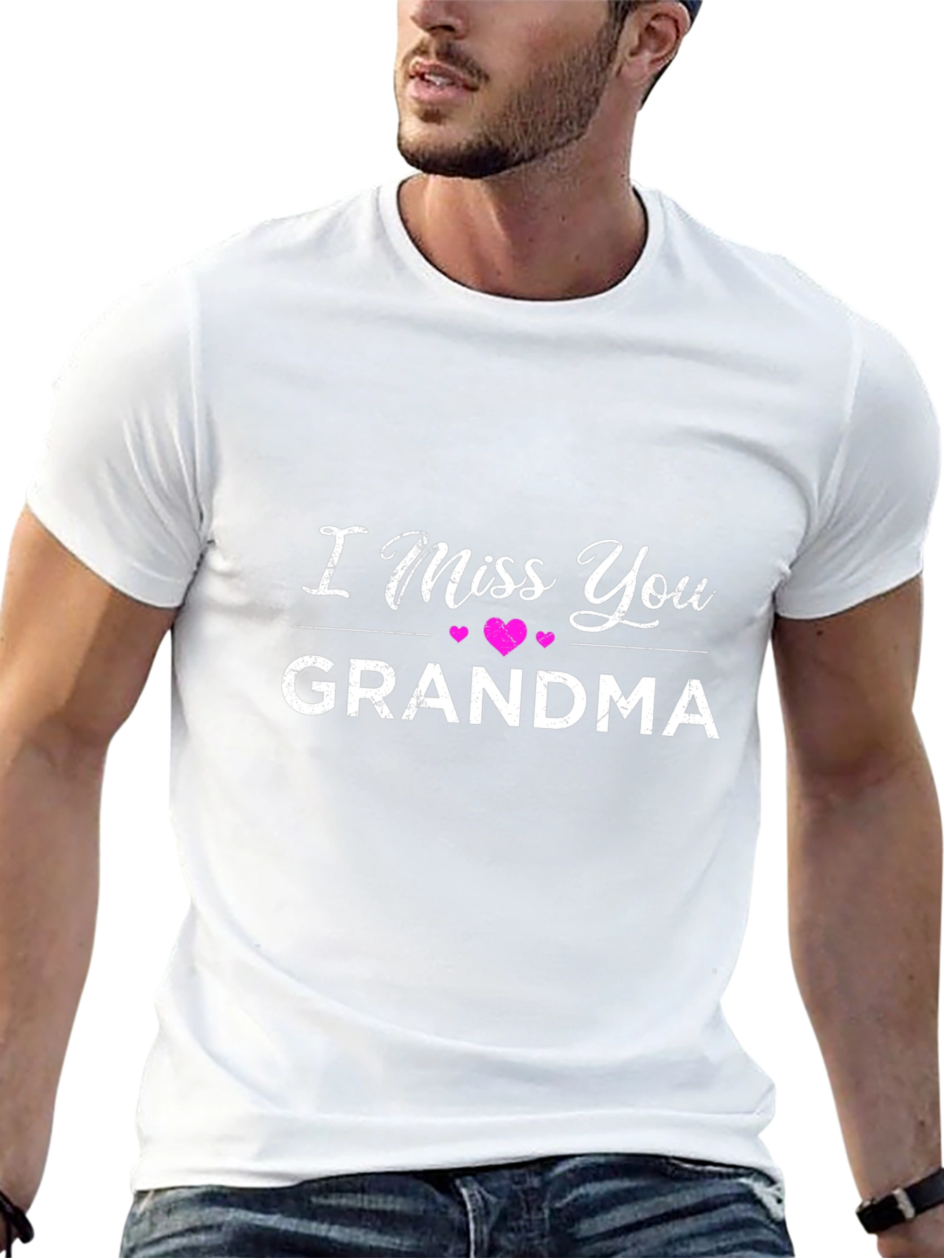 I Miss You Grandma Graphic T-Shirt