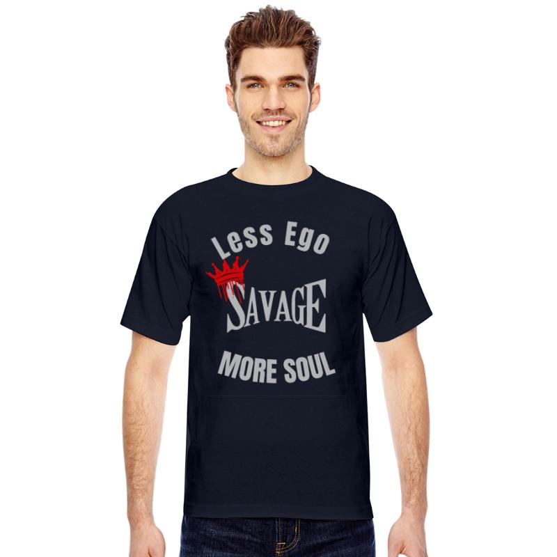 Less Ego More Soul Savage Crown Tee