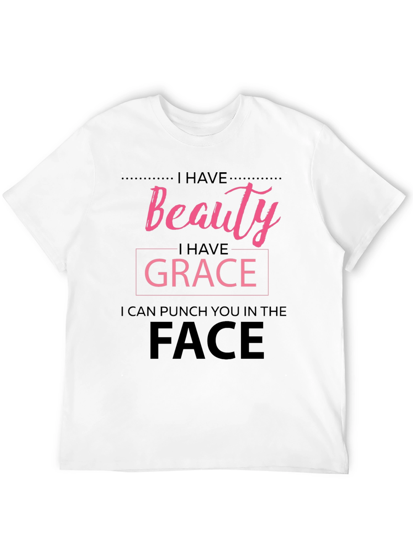 Beauty Grace Punch Face T-Shirt