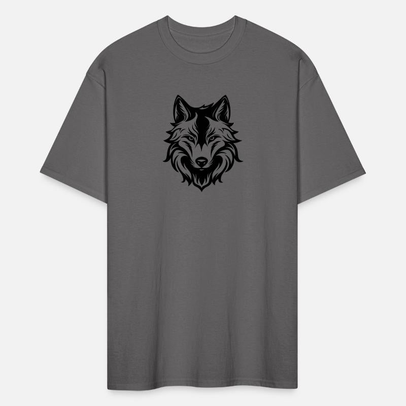 Majestic Wolf Silhouette Design
