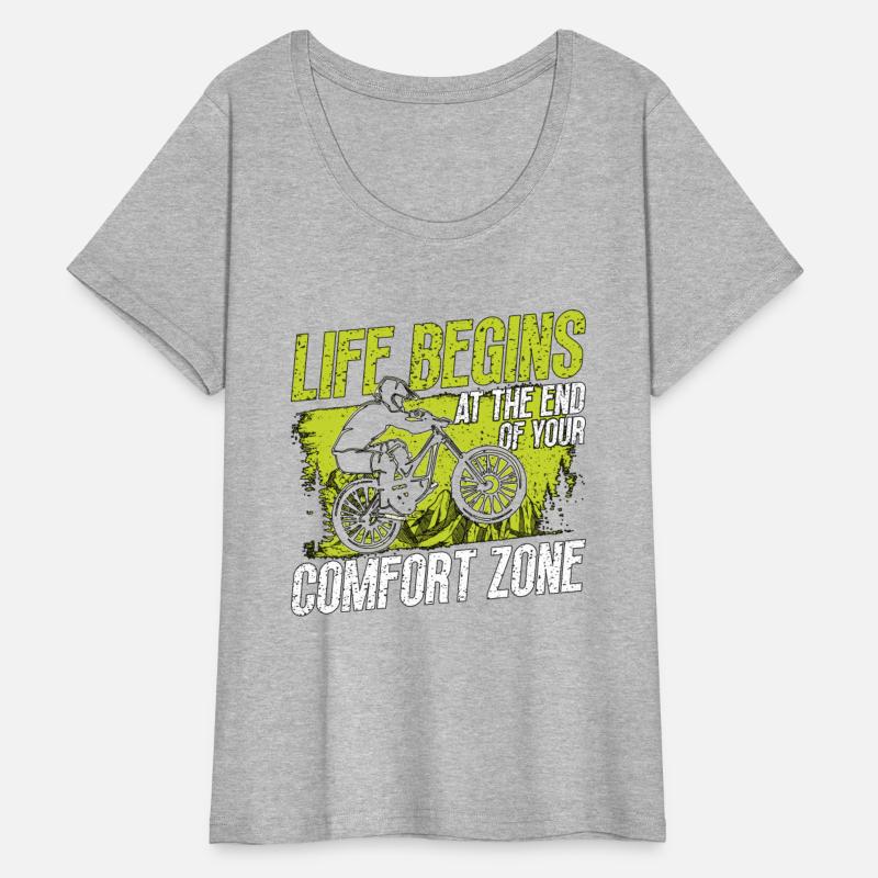 Mountain Bike Life Begins At The End Loves Bicycle