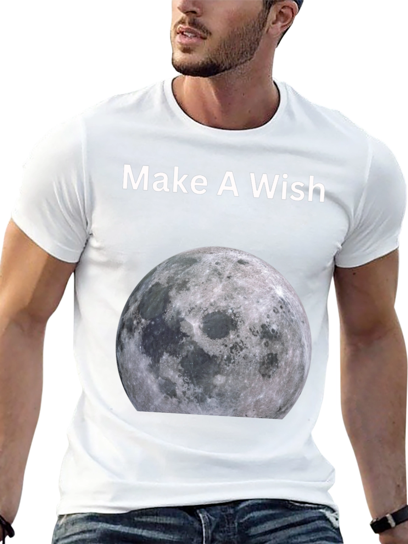 Make A Wish Moon T-Shirt