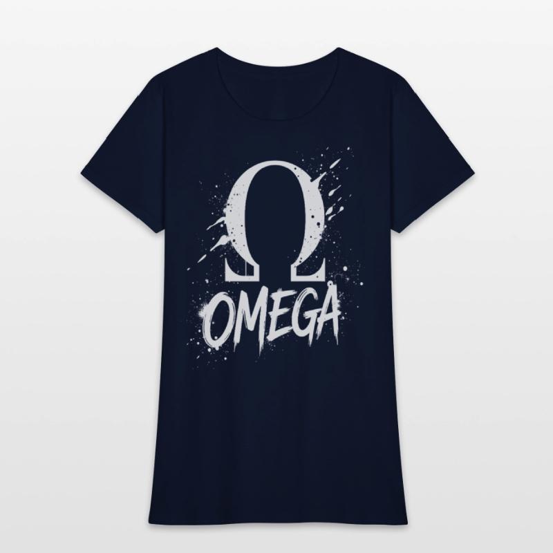 Omega Symbol Splash