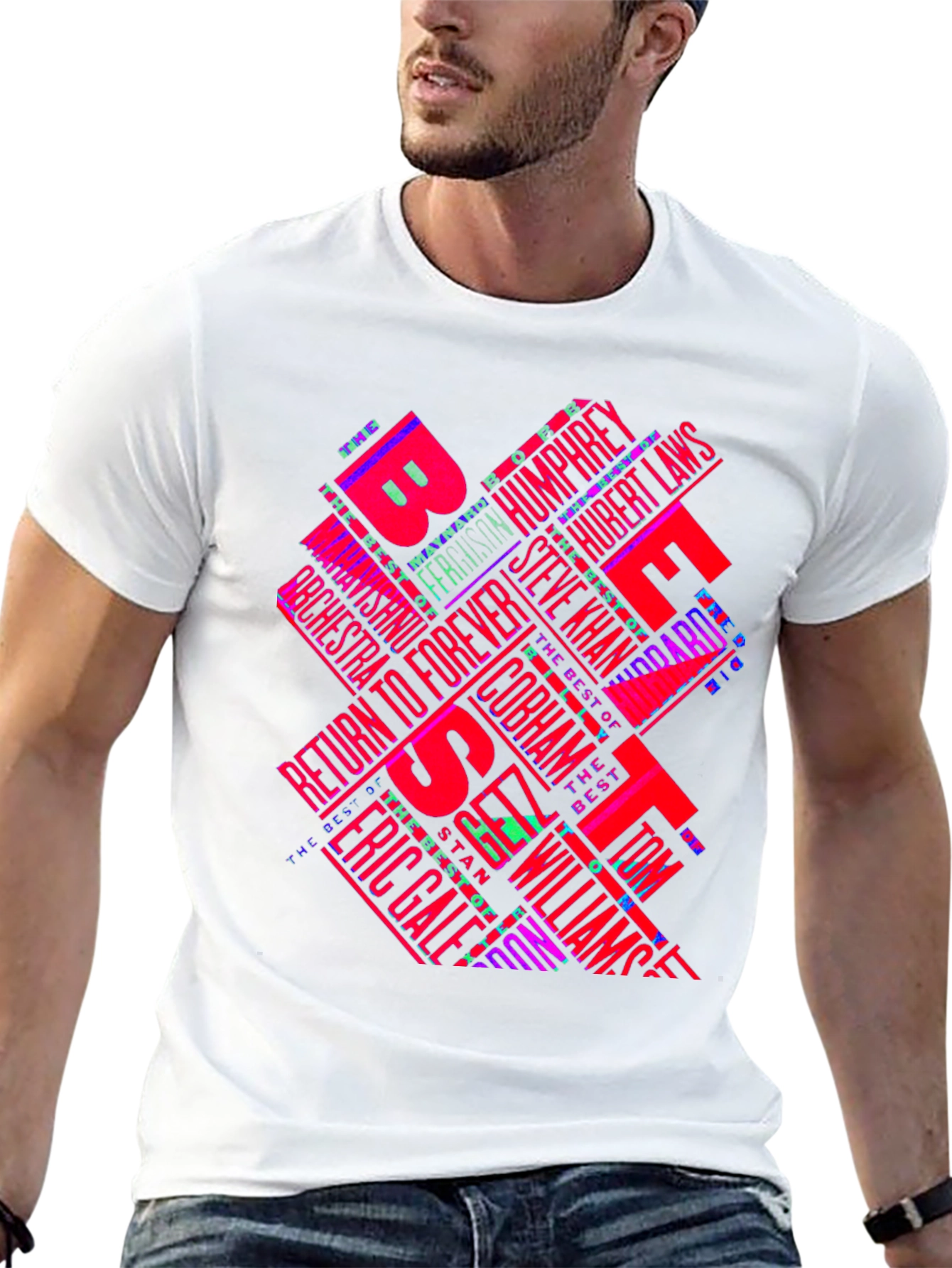 Retro 80s Fusion Music T-Shirt