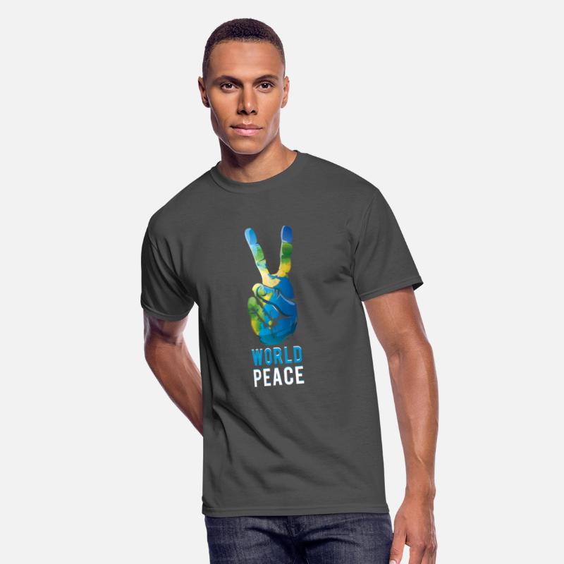 Peace Globe Save Nature Oceans Day Earth Day