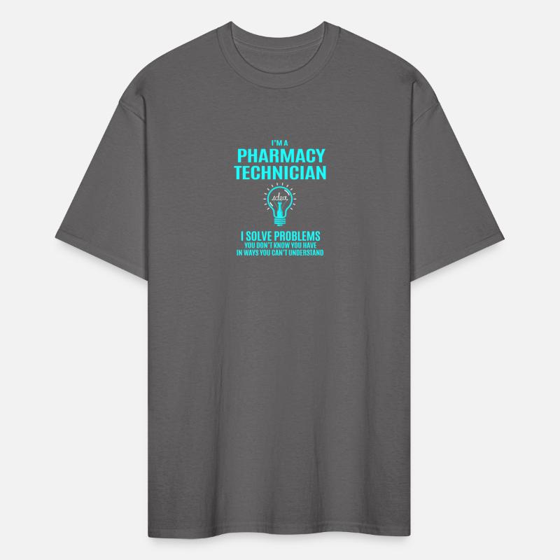 Pharmacy Technician T Shirt - I Solve Problems Gif