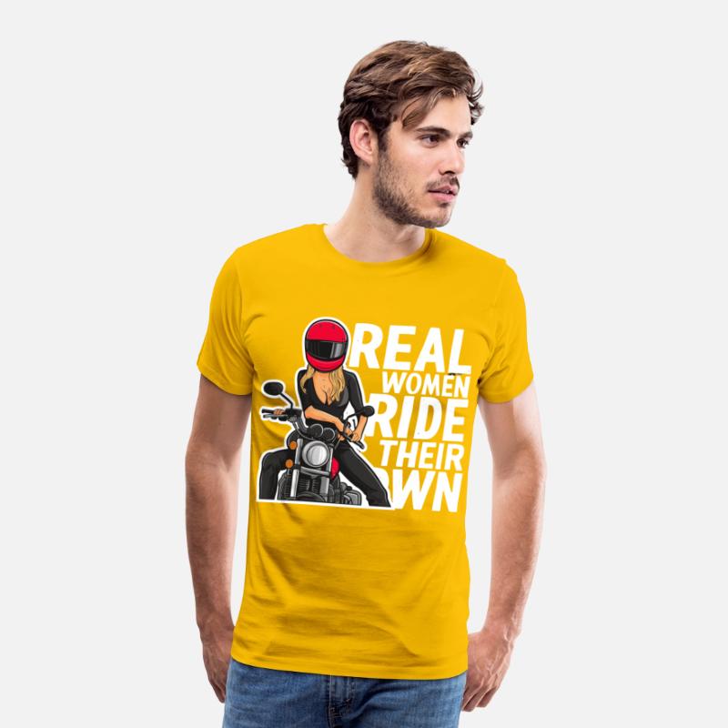 Real Women Ride Their Own for a Motorcyclist