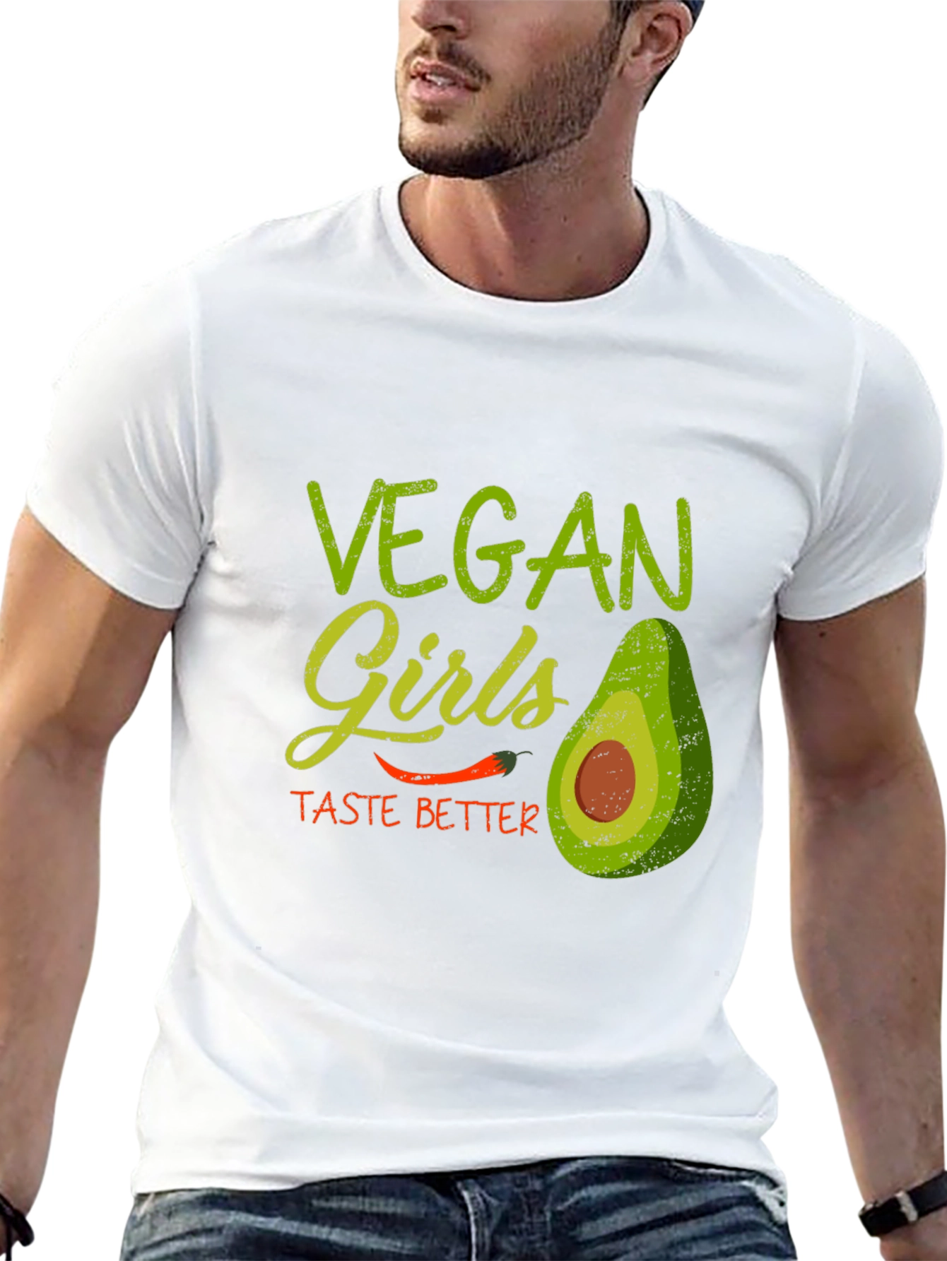 Vegan Girls Taste Better Graphic Tee