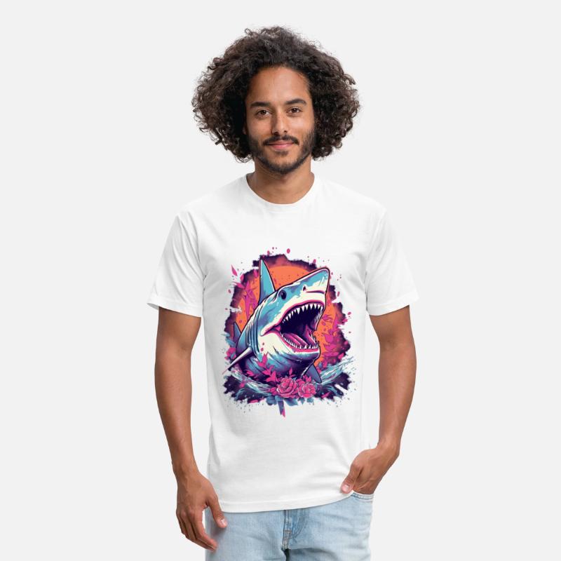 Shark Flowers Marine Explorer Diver Gift