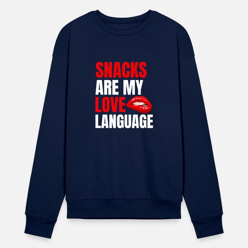 Snacks Are My Love Language Bold Tee