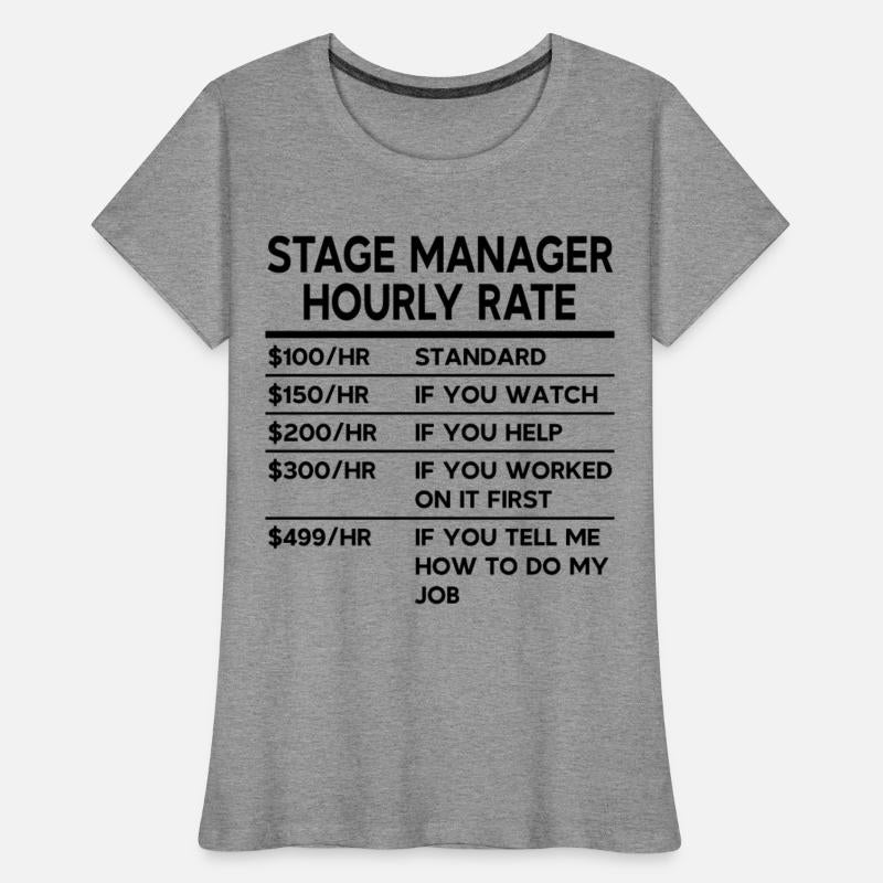 Stage Manager Hourly Rate