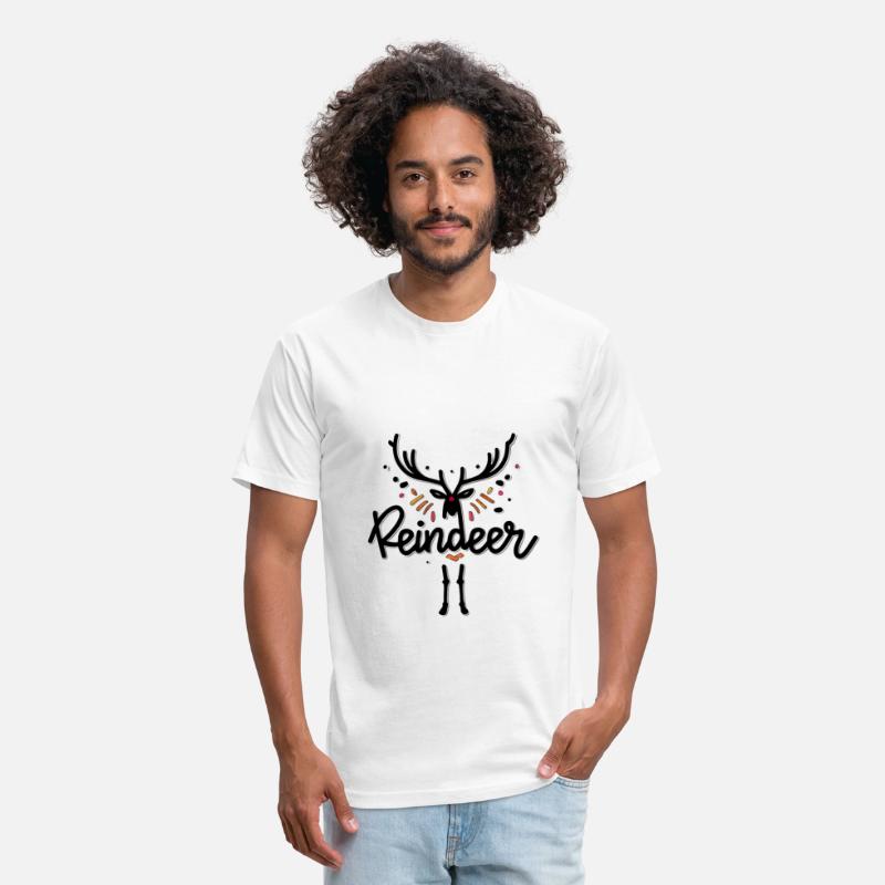 Stylish Reindeer Profile Tee