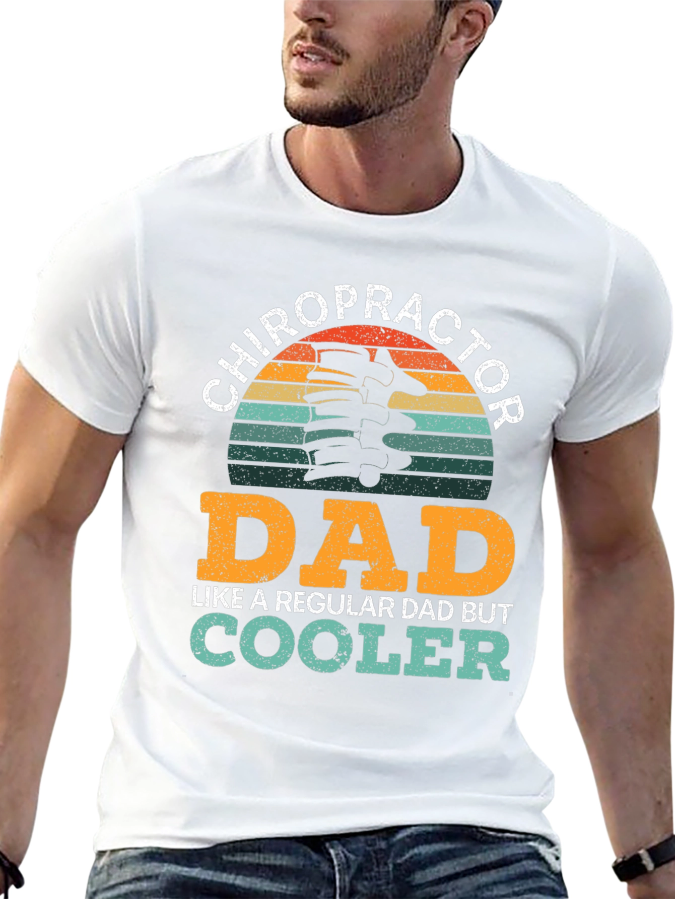 Chiropractor Dad T-Shirt - Cool Dad Gift