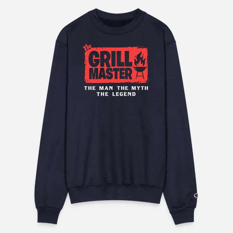The Grillmaster BBQ Grilling Cult Slogan