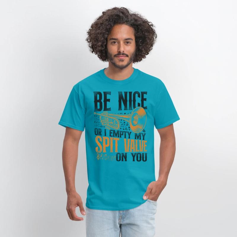 Trumpet Player Vintage Be Nice Or