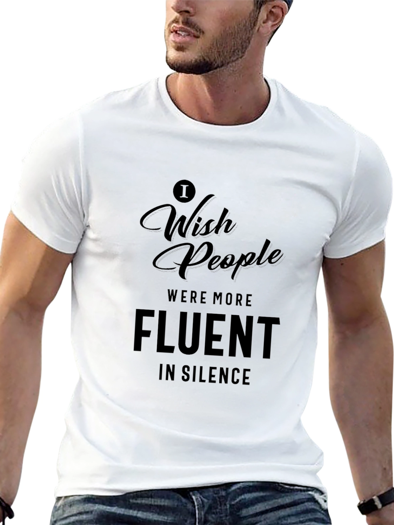 Fluent In Silence Graphic T-Shirt