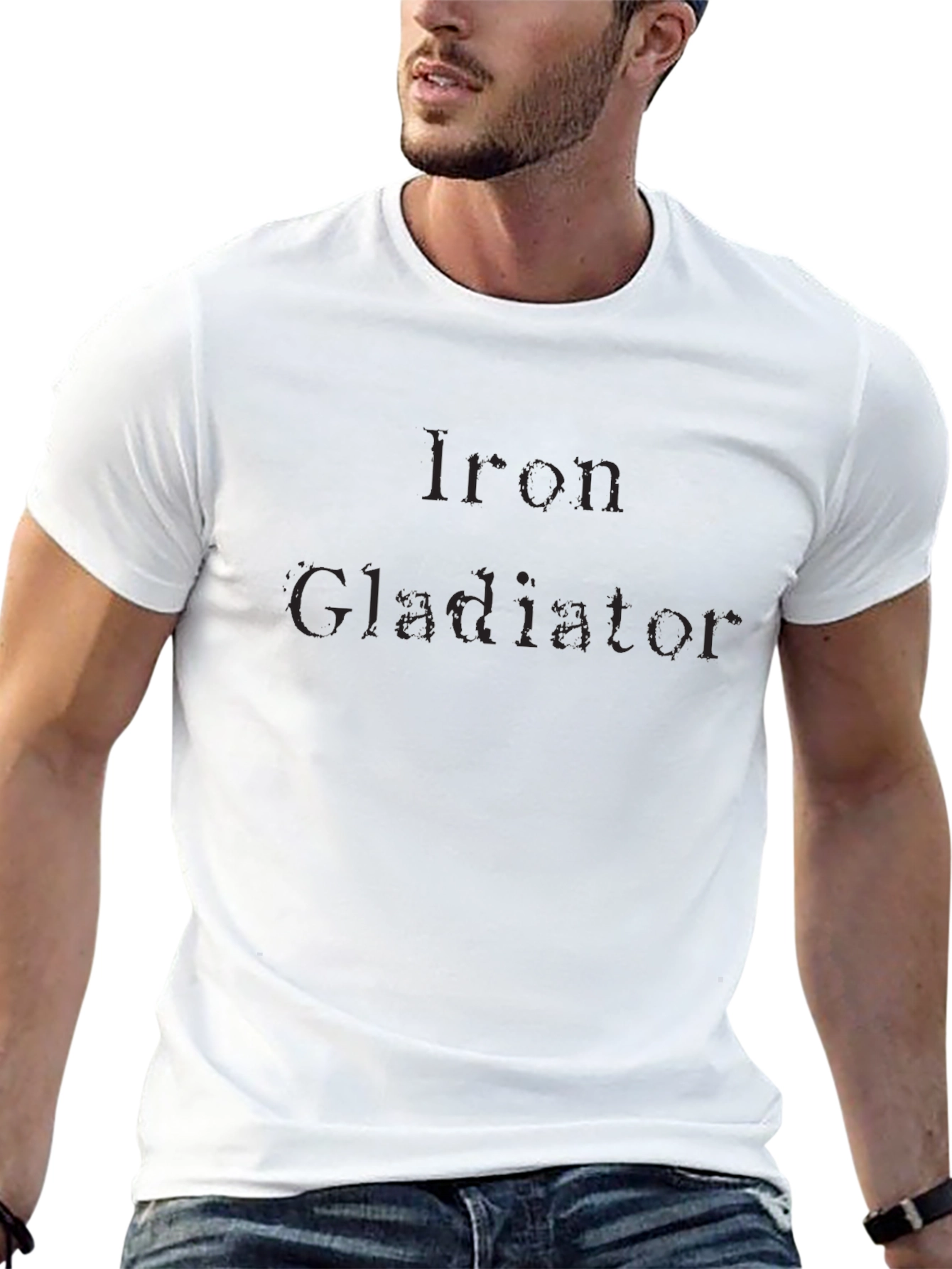 Iron Gladiator Black T-Shirt