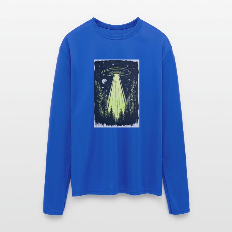 UFO in the Midnight Pines