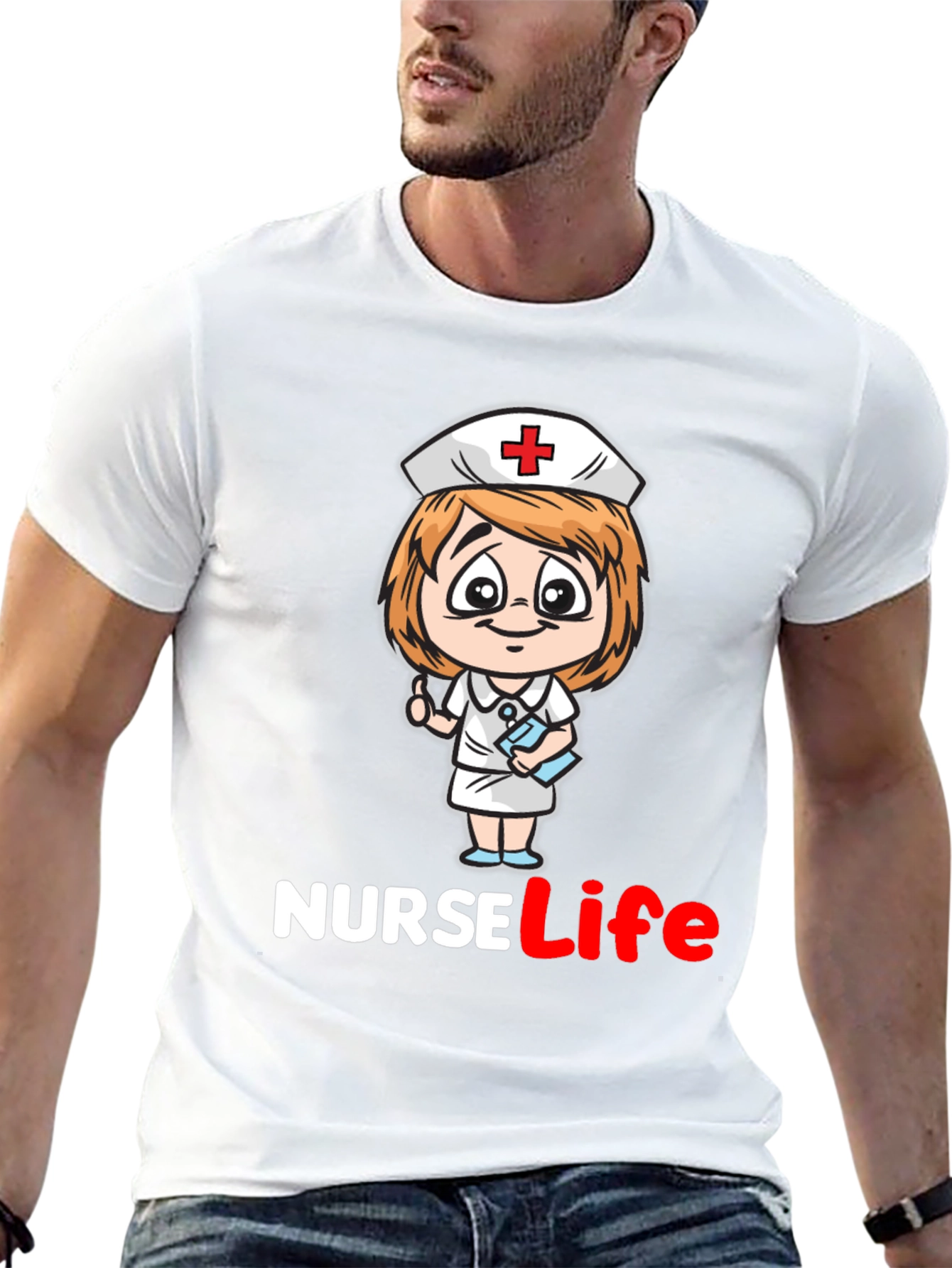 Nurse Life Graphic T-Shirt