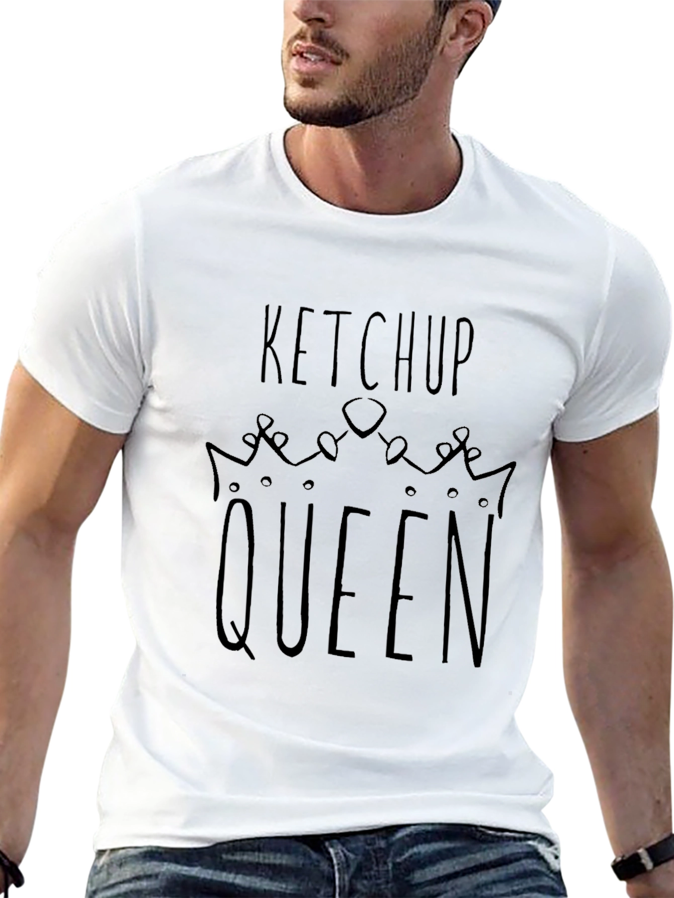 Ketchup Queen T-Shirt - Novelty Graphic Tee