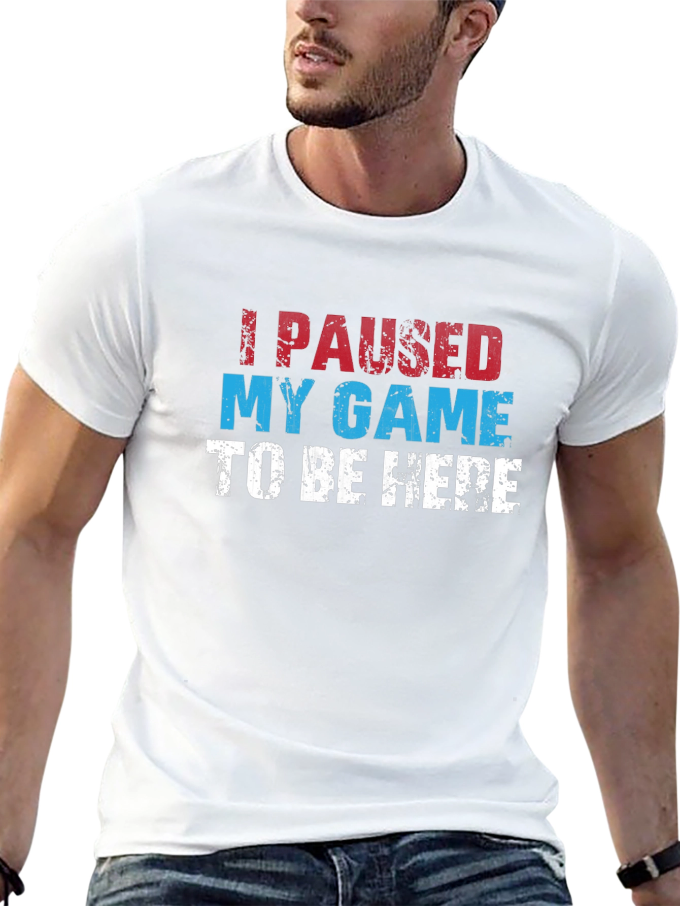 I Paused My Game Graphic Tee