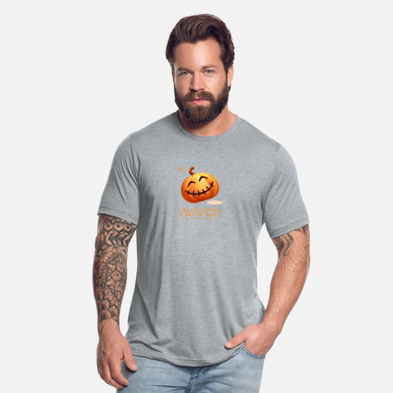 White Sparkling 3d pumpkin halloween t shirt