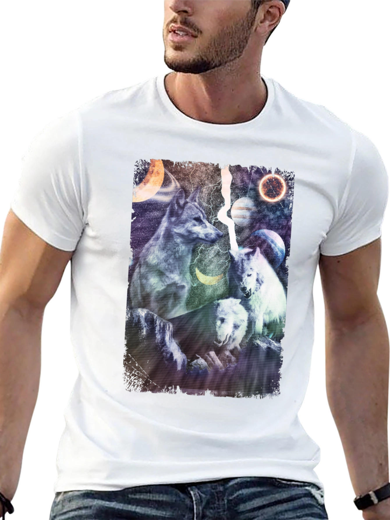 Wolf Galaxy T-Shirt