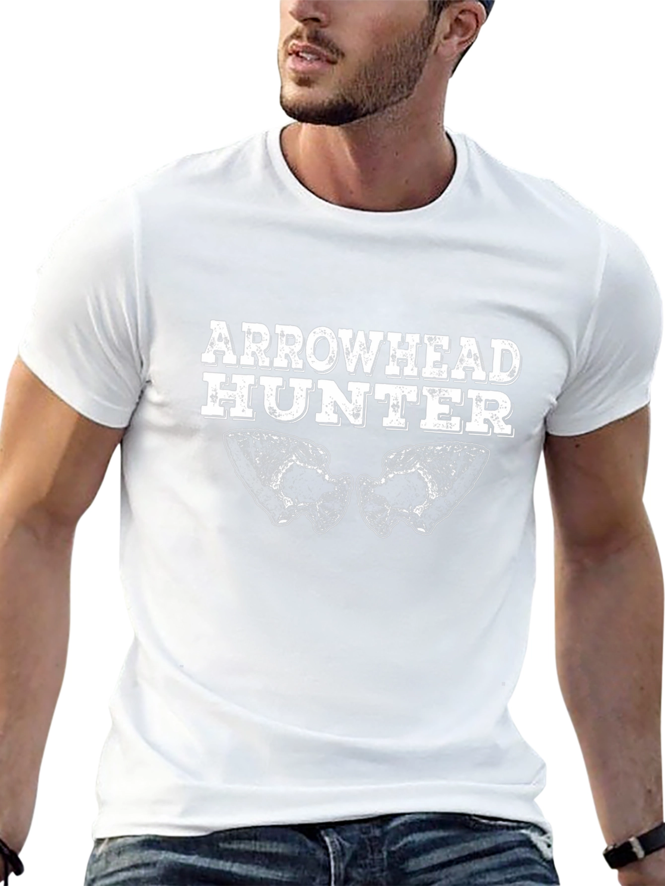 Arrowhead Hunter Graphic T-Shirt - Black