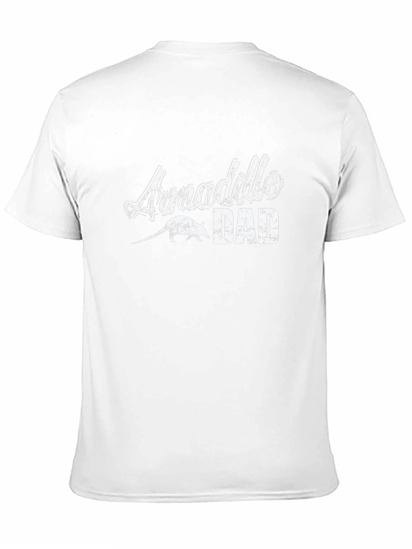 Armadillo Dad Black T-Shirt