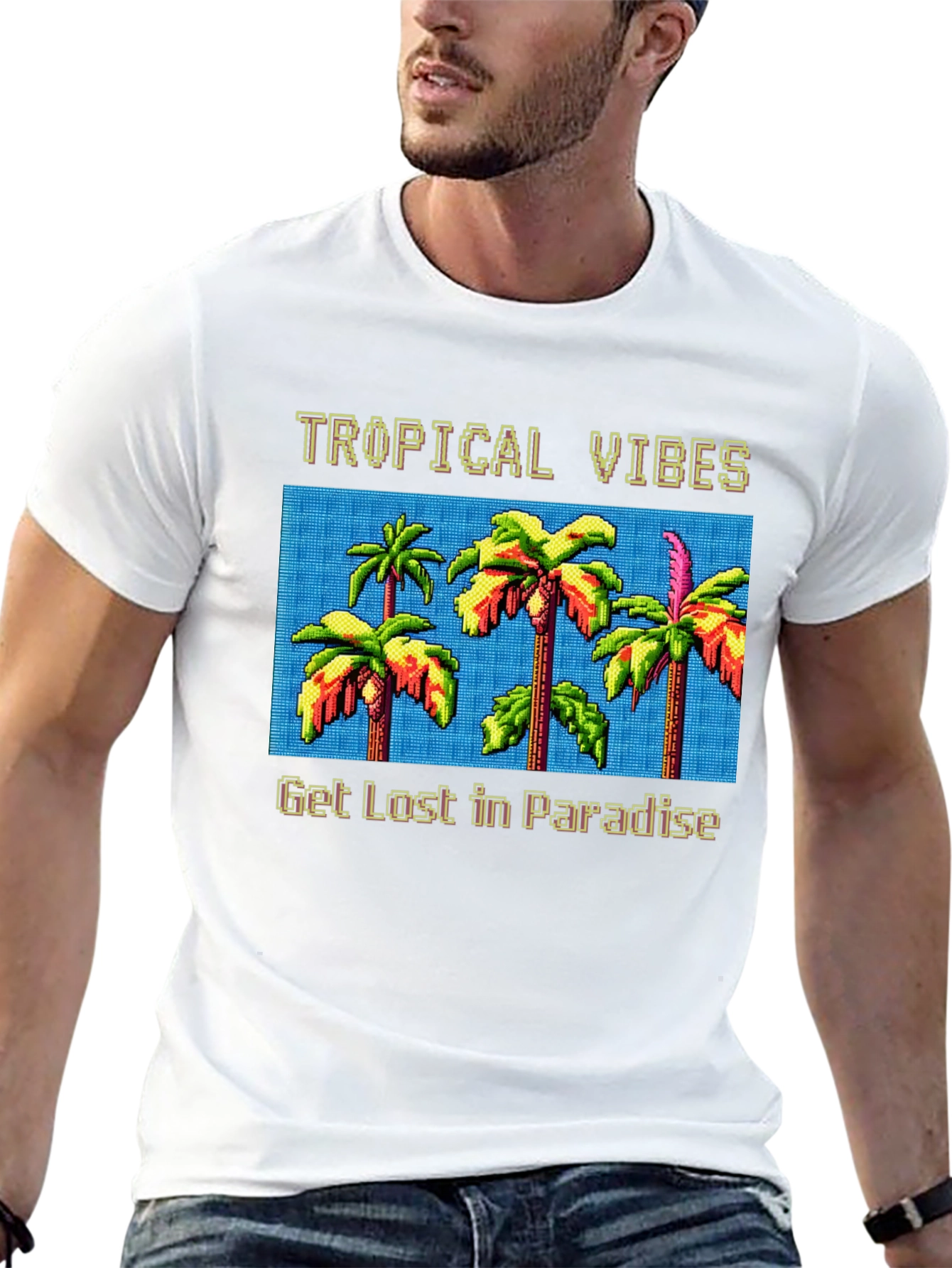 Tropical Vibes T-Shirt - Paradise Found!
