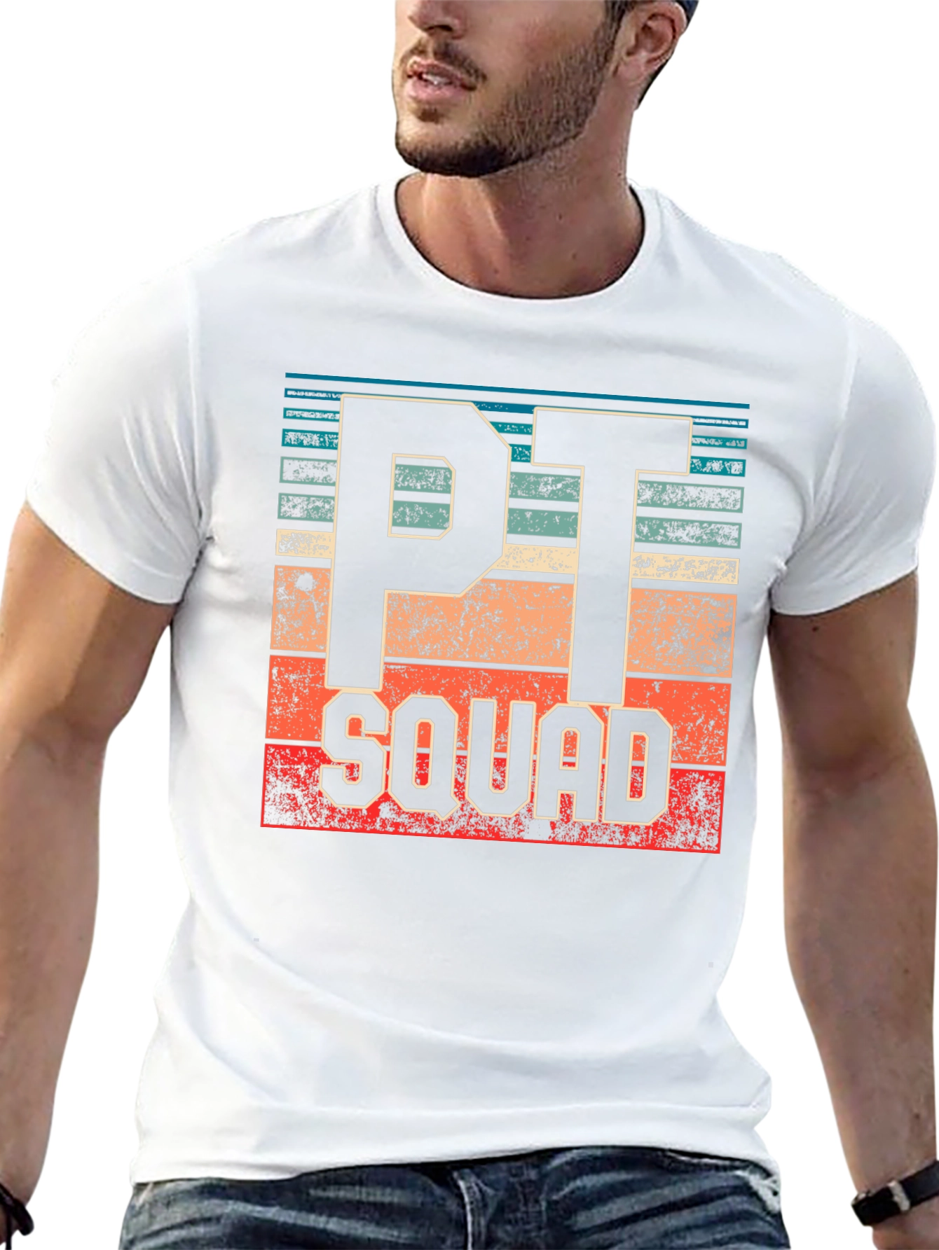 PT Squad Graphic Tee - Retro Physical Therapy Shirt